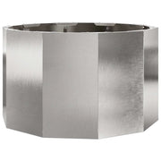 Fioriera | Cassetta per fiori | Vaso Argento 60 x 60 x 35 cm Acciaio inossidabile