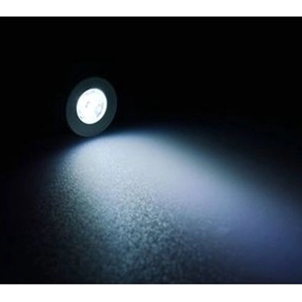 Trade Shop - Faretto Incasso Led Punto Luce 1w Rotondo Luce Fredda Calda Cielo Stellato - -bianco Freddo      -