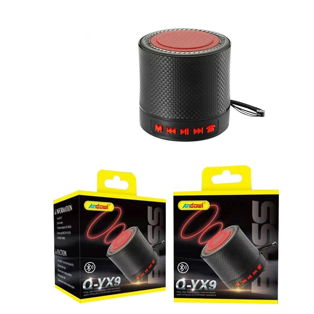 Trade Shop - Mini Altoparlante Wireless Ricaricabile Usb Con Connessione Bluetooth V5.0 Q-yx9 -