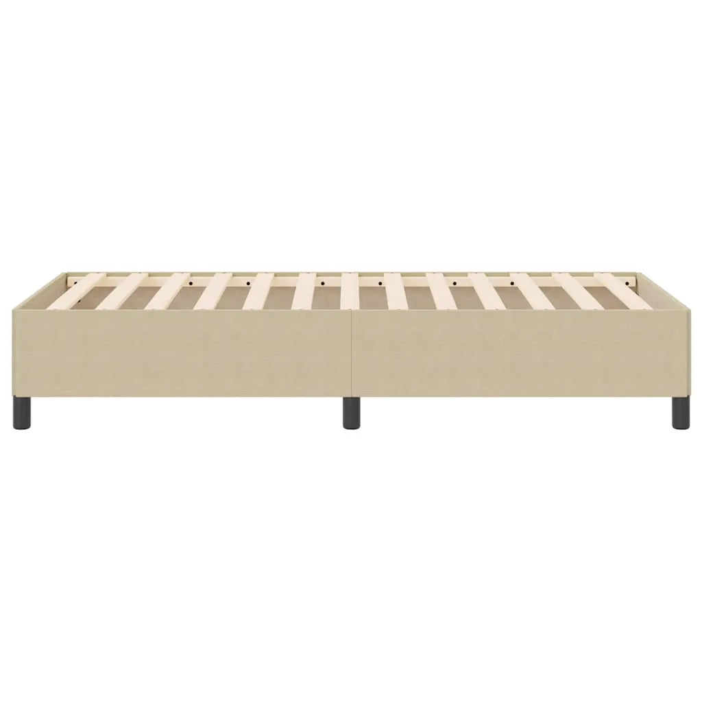 Letto a molle Grigio Verde 90 x 200 cm Tessuto in Cords 42006951