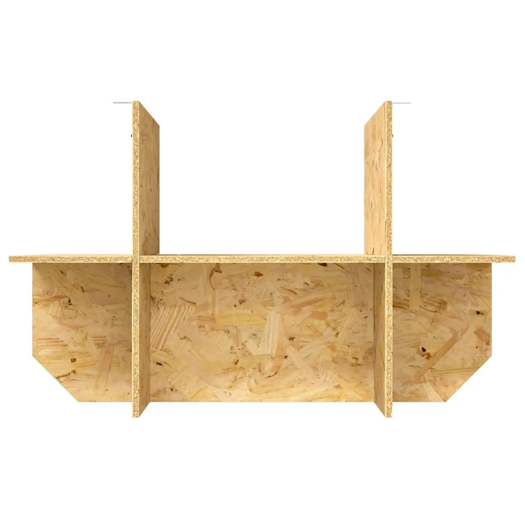 Base per Terrario Marrone 80 x 50 x 50 cm OSB CFW5312379