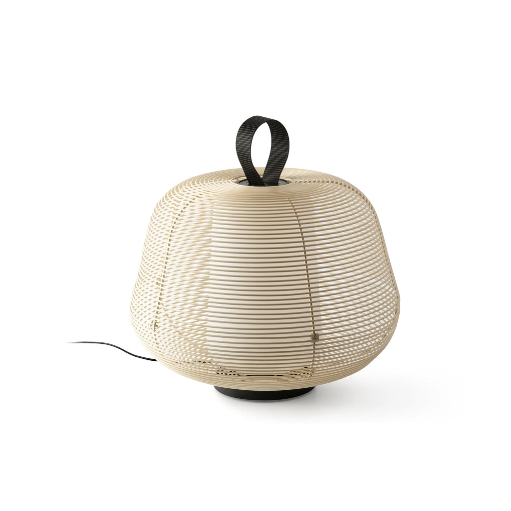 NARA, Lampada Portatile, Faro Barcelona Colore: Beige