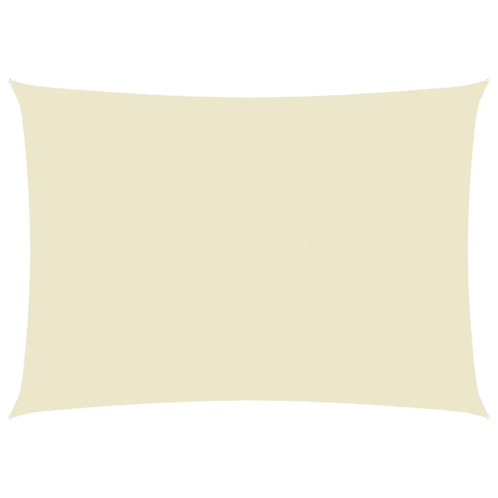 Vela ombreggiante/ombrellone rettangolare in tessuto Oxford 2,5 x 4 m crema 02_0009566