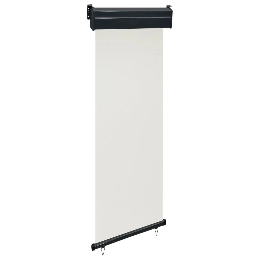 Tenda da sole laterale retrattile/schermo privacy per patio giardino terrazza balcone 60 x 250 cm crema 02_0007033