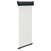 Tenda da sole laterale retrattile/schermo privacy per patio giardino terrazza balcone 60 x 250 cm crema 02_0007033