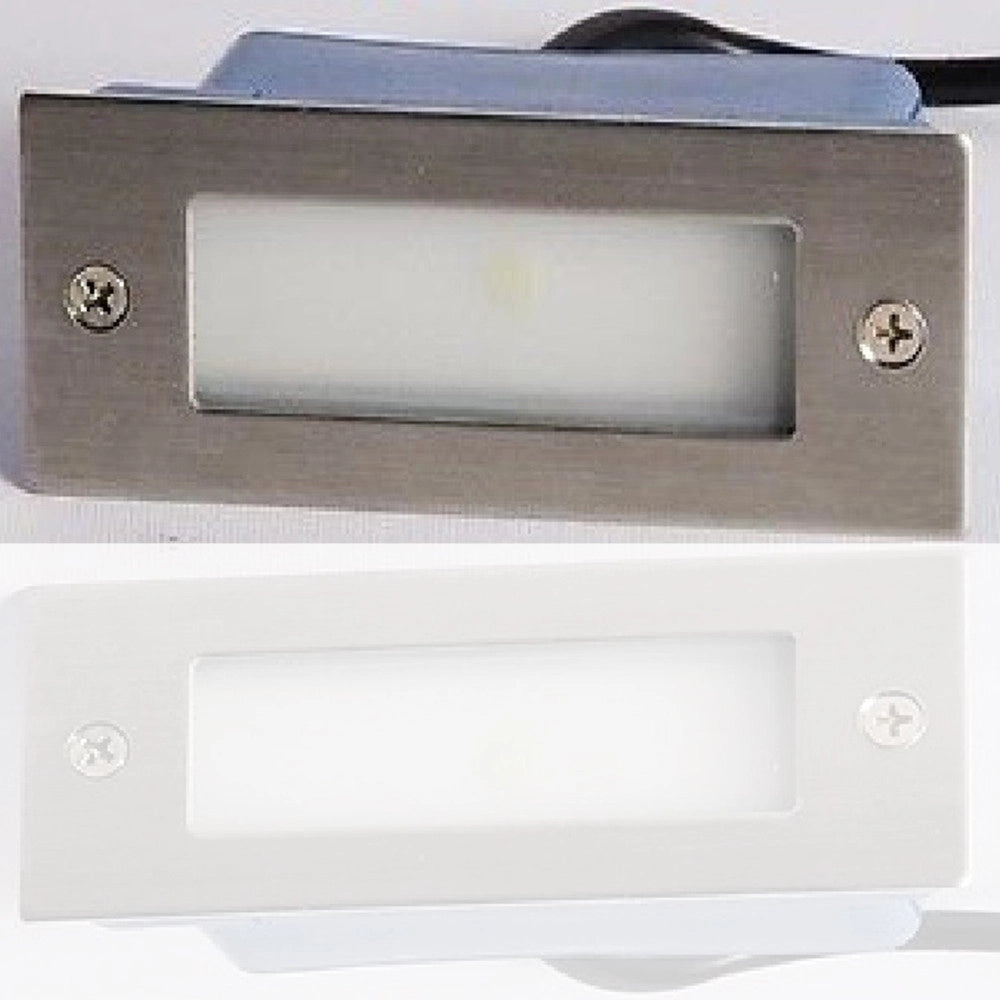 Trade Shop - Faretto Luce Led 1w Segnapasso Segnapassi Calpestabile Esterno Interno - -bianco Freddo      -