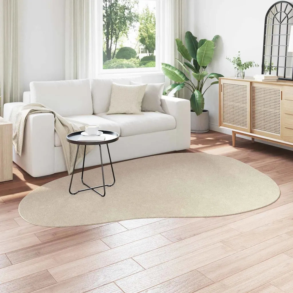 Tappeti per area HUARTE Beige 160 x 230 cm Poliestere 4103765