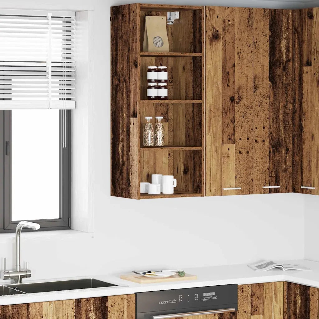 Armadio pensile | Mobile da Cucina Legno vecchio 40 x 29,5 x 100 cm