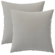 Federa 2 pcs HEERLEN Grigio 30 x 30 cm Poliestere 907509