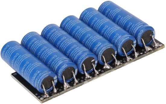 Modulo di Condensatore Superiore - 16V 1F 2F - Gestione Energetica Efficiente - Pannello di Condensatori DIY 10F - Opzione di Sostituzione per Diverse Applicazioni...