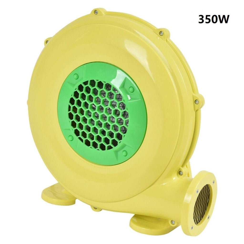 Ventilatore centrifugo radiale in plastica per castello gonfiabile Mini ventilatore multiuso 350W Giallo