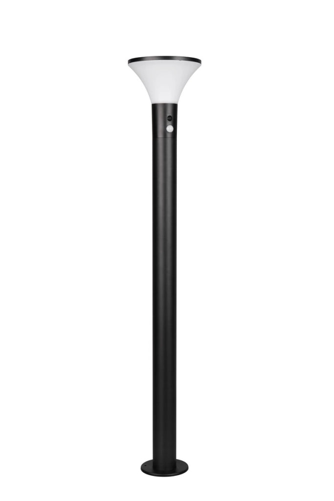 Paletto giardino solare LED 3W IP44 nero 100 cm GORDA RL