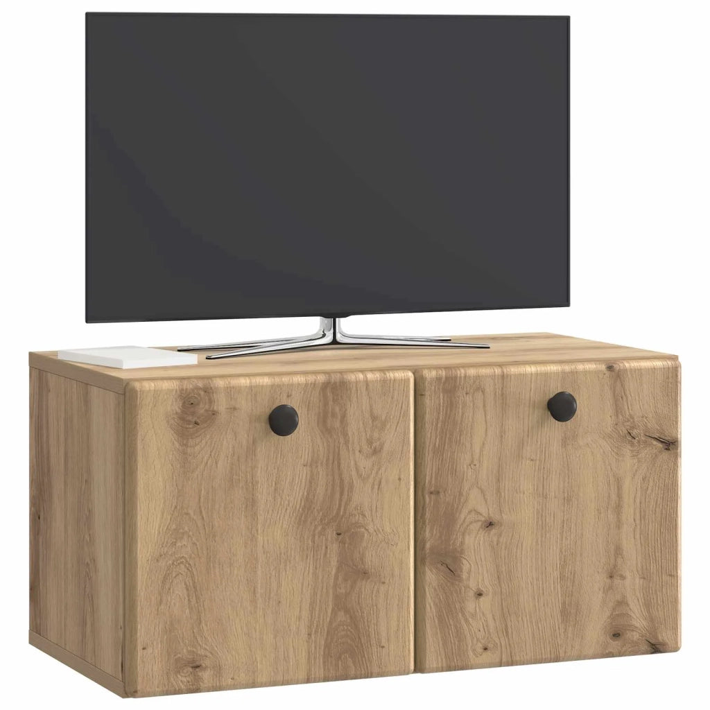 Mobile Porta TV da Muro 59,5 x 31 x 30 cm Rovere Artigianale
