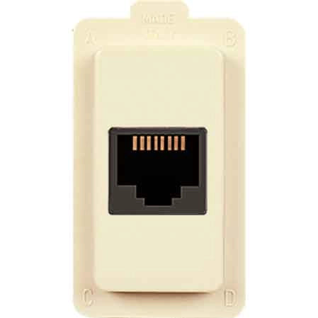 PRESA TELEFONICA 'TONDO' RJ11 plug 6/4 - EC ELETTROCANALI