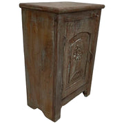 Comodino in legno fatto a mano51x30x75h cm