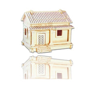 Trade Shop - Puzzle 3d Legno Wafuutaku Modellino Modellismo Collezione Gioco Bambini -