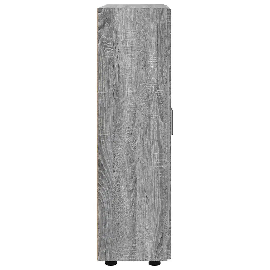 Credenza con porta FLORIN Grigio Sonoma 55,5 x 29 x 100 cm 880257