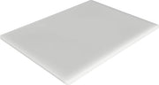 Snodo di taglio commerciale in plastica, NSF, HDPP polietera alta densità bianca 18 x 12 x 0,5 pollici