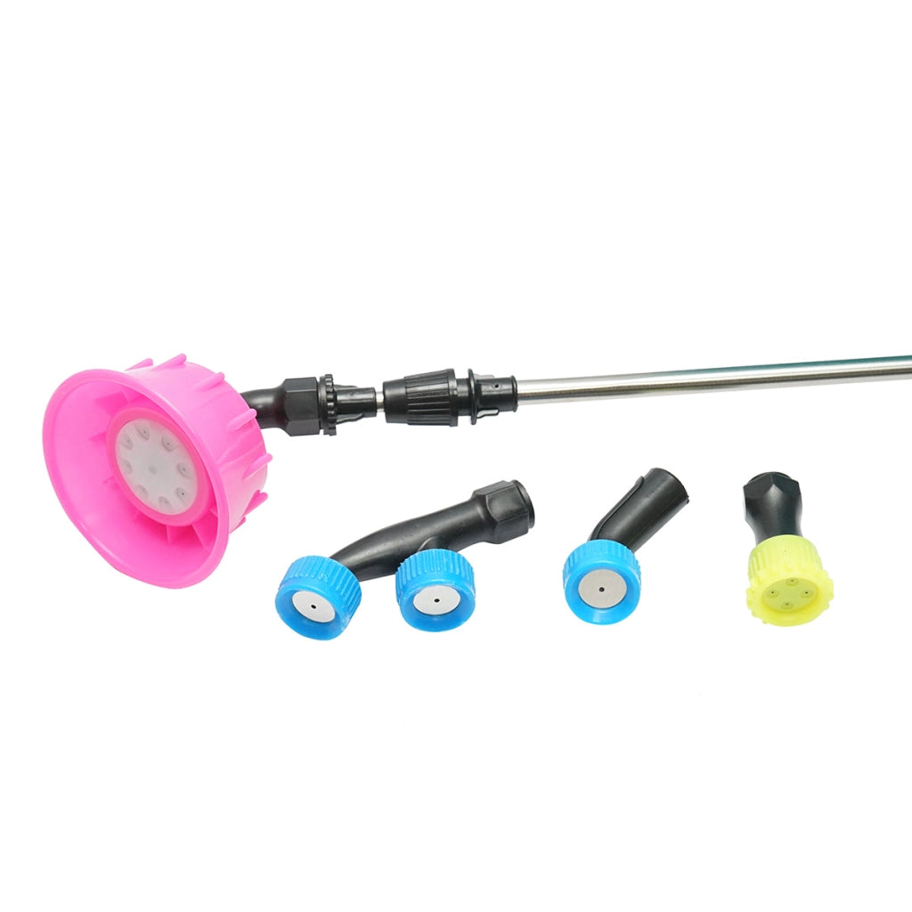 Pompa di spruzzatura, vermorel elettrico con serbatoio da 16L, batteria 12V/8Ah, 4 ugelli, portata 4 l/min, pressione 6.8 bar THOR