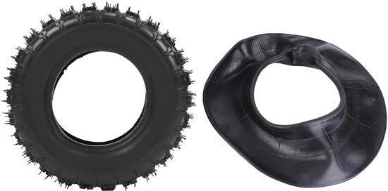 Set di cintura per pneumatici 7.0 PSI - Assorbimento shock - Disegno antiscivolo - Gomma butilico - Sicuro per tutte le stagioni - Adatto per ATV/erba - Cintura