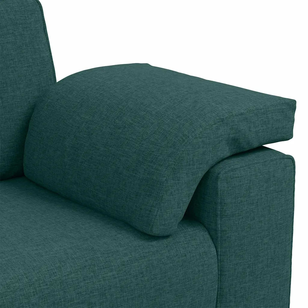 Divano a due posti Verde Scuro 180 cm Tessuto 4105232