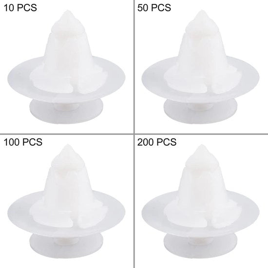 Bumperbevestiging in POM - 50 Stuks - Duurzaam - Professionele Bumperclip - OE-Nummer 1038008