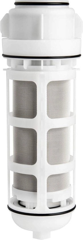 Filtro a Sedimento a Spinta con Carrello di Rimpiazzo e Copertura di Sigillatura - 50 Micron Bianco