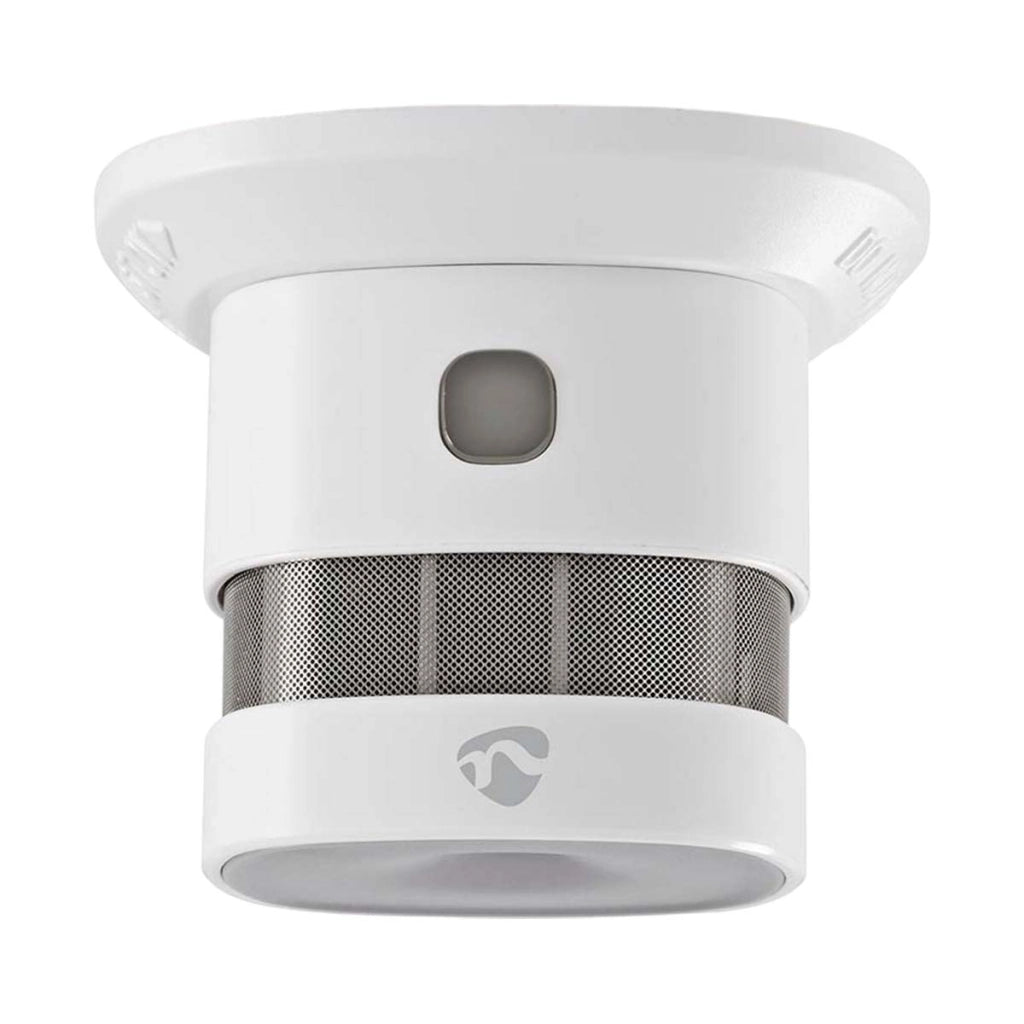 Rilevatore di Fumo con Allarme da 85 dB e Tecnologia Zigbee Bianco Nedis