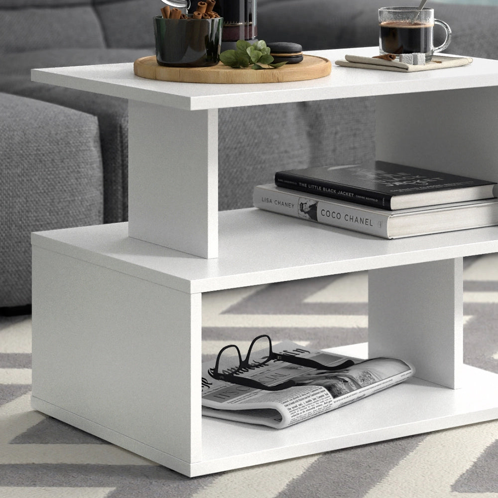 Vicco Tavolino da salotto Bianco 59 x 39 cm