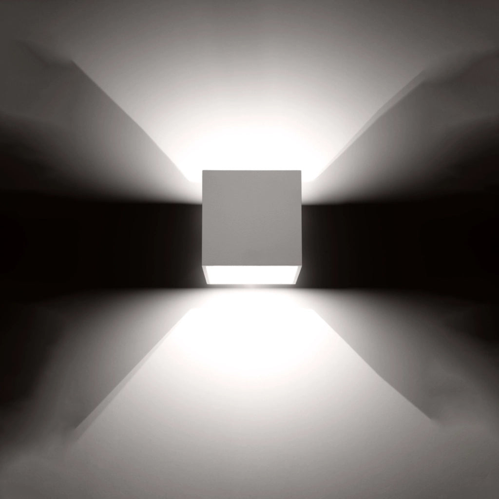 Applique TETRIS 1 bianca alluminio Pure Lume G9 1 luce