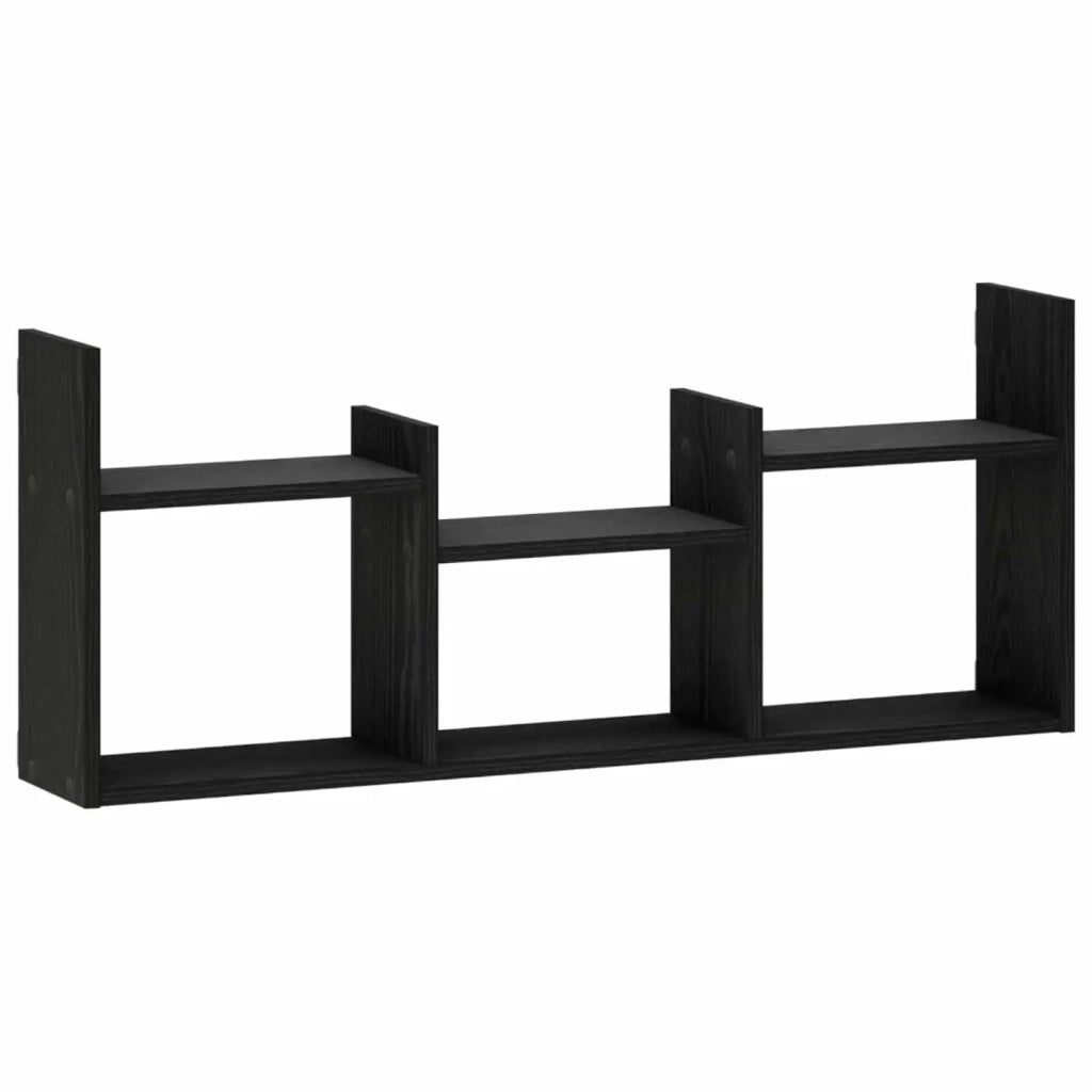 Scaffale da parete Rovere Nero 97.5 x 17 x 40 cm 8015105