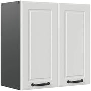 Pensile da cucina R-Line, Bianco casa di campagna, 60 cm, per la libera combinazione all'interno di sistemi cucina modulari