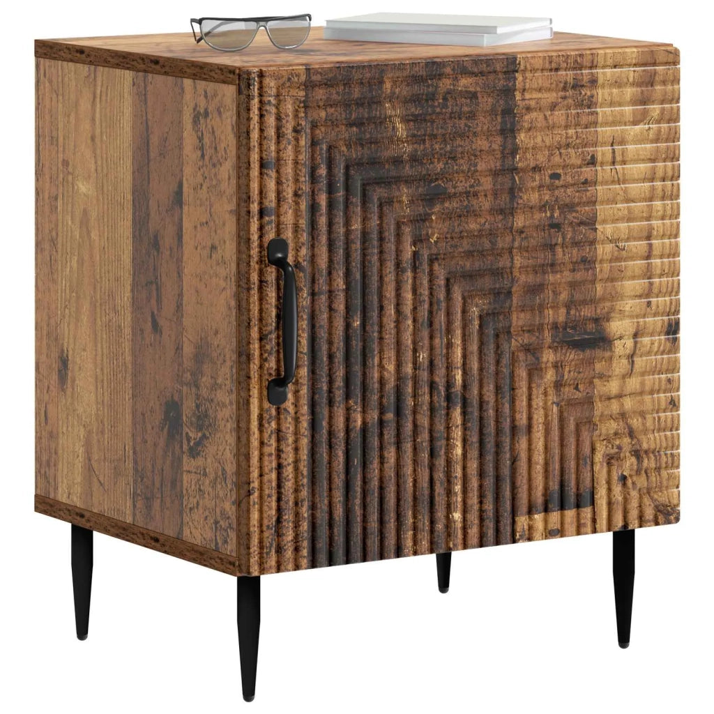 Armadio da Notte 2 pcs Legno antico 43 x 34,5 x 50 cm 894812