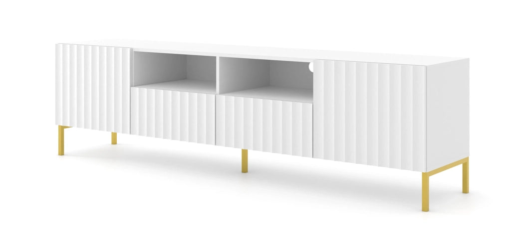 MOBILE WAVE PORTA TV 200 2D2S BIANCO OPACO