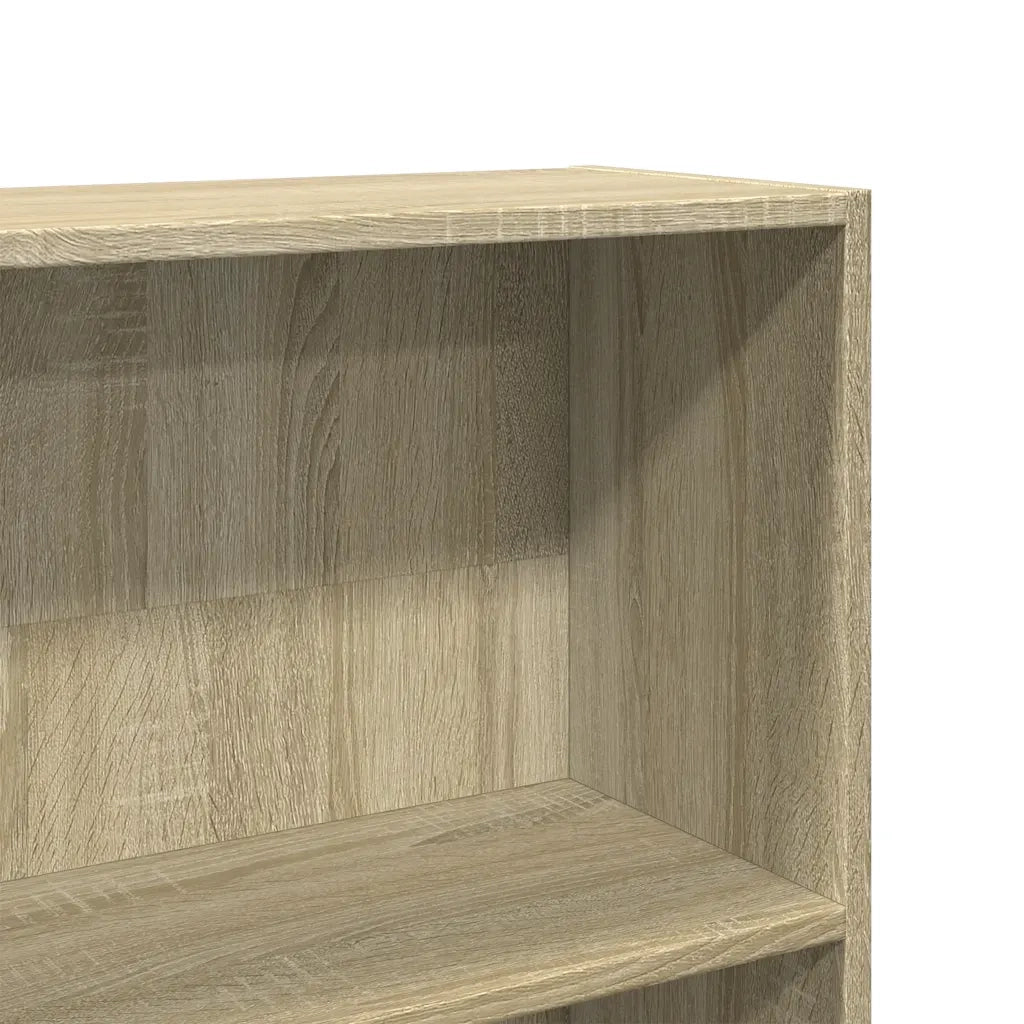 Libreria-Scaffale per Libri-Mobile di Stoccaggio Rovere Sonoma 80x30x189 cm in Legno Multistrato
