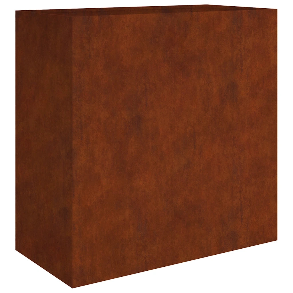 Fioriera 40x80x80 cm in Acciaio Corten 824536