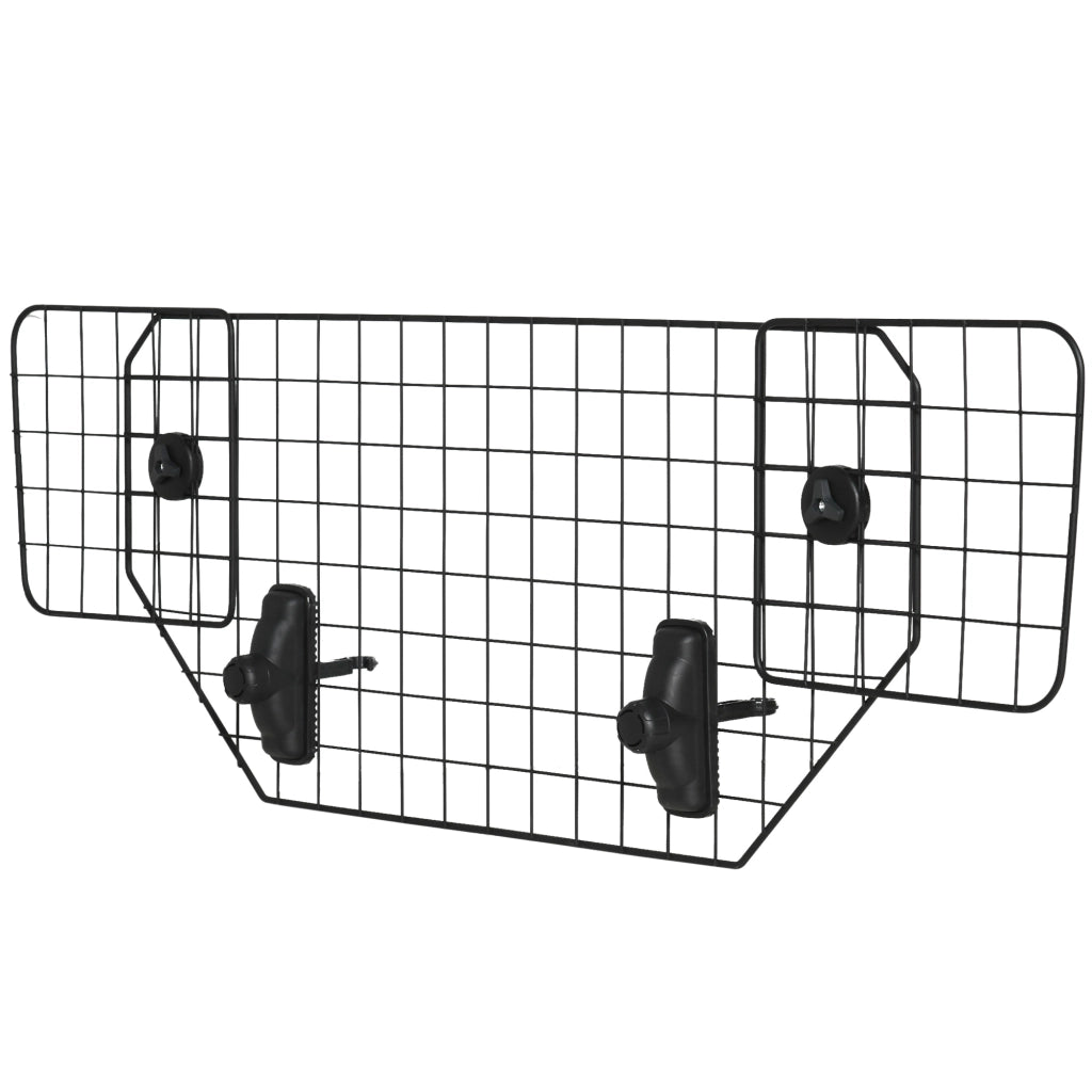 Barriera di sicurezza per cani ¨C zephmum ¨C Nero, larghezza regolabile 90-120 cm