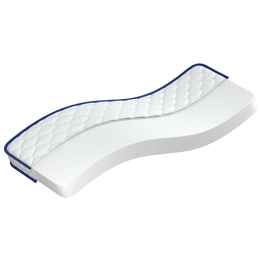 Materasso Viscoelastico Bianco 70x200x17 cm Morbido 4013415