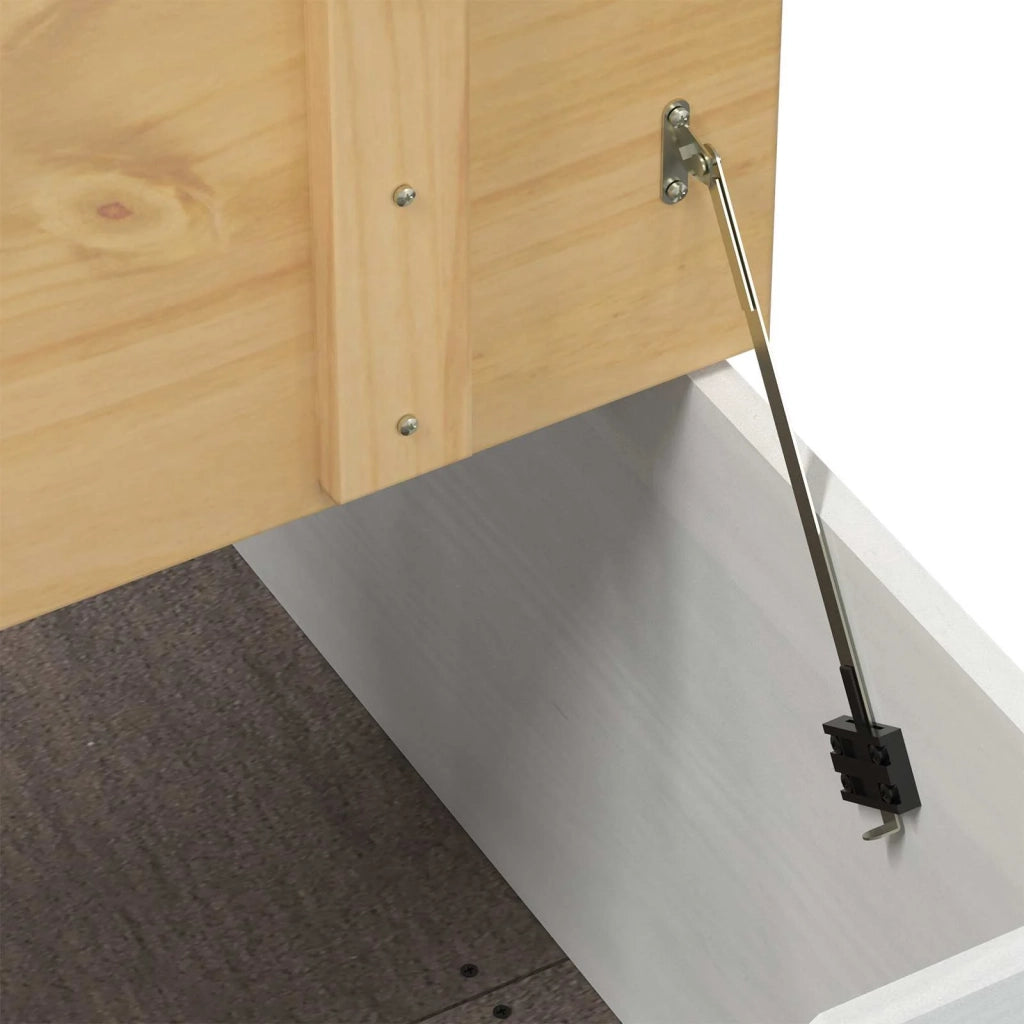 storage box Bianco 78 x 78 x 45 cm Pino massello CFW5963281
