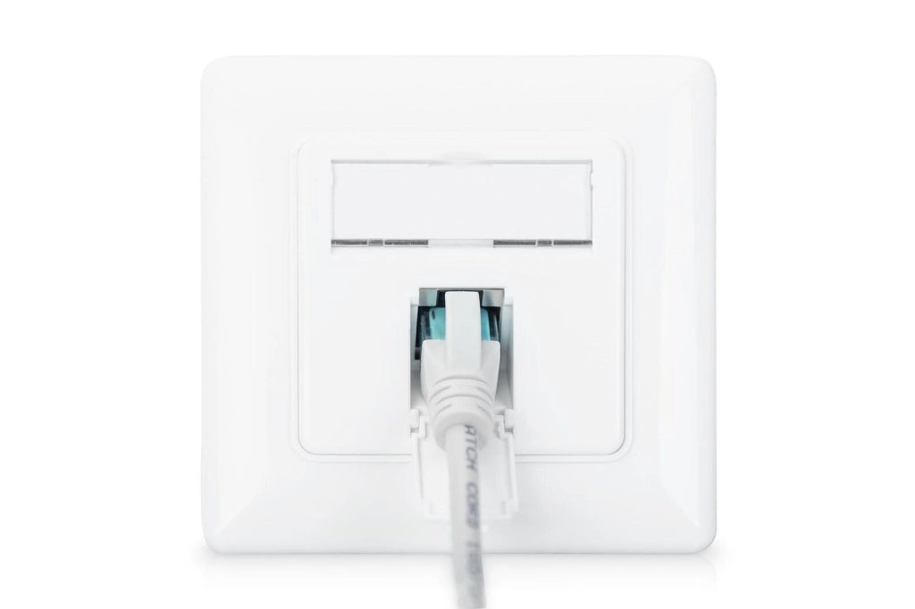 Digitus DN-9010/8-1 presa energia RJ-45 Bianco