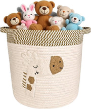 Organizzatore per lettino - Sostegno per lettino - Organizzatore per bambini - Sostegno per bambini con maniglie - Cestino per bambini per bambini - Regali per bambini - 30 x 30 cm