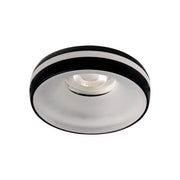Kanlux ELICEO faretto incasso nero tondo GU10 10W alluminio