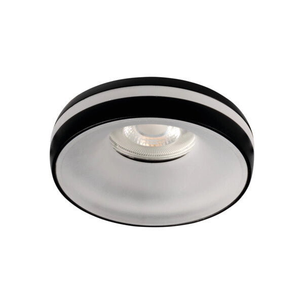 Kanlux ELICEO faretto incasso nero tondo GU10 10W alluminio