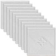Pacco da 12 pezzi di carta da parere 3D, rivestimento da parete autoadesivo, impermeabile all'acqua e umidità, decorazione interiore, 35x35 cm