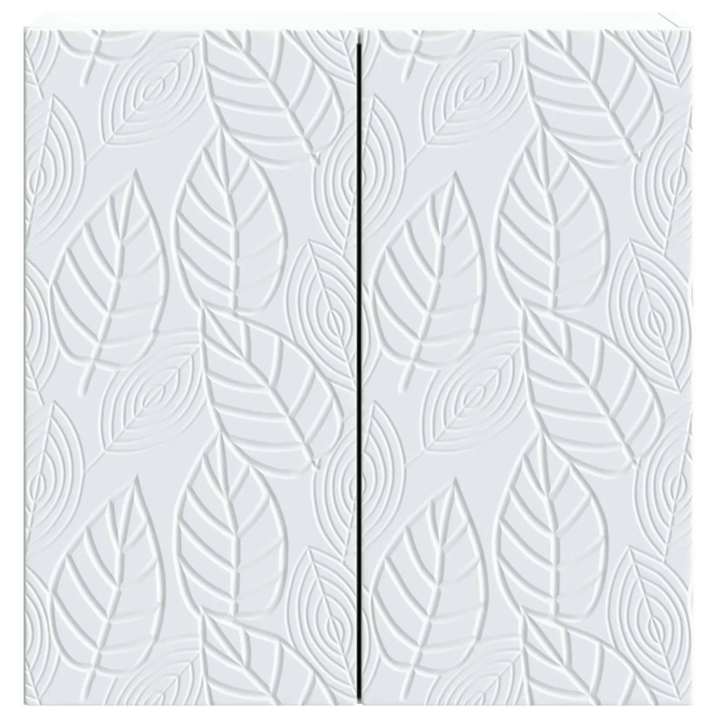 Mobiletto a muro Bianco 59 x 31 x 60 cm Legno ingegnerizzato 898745