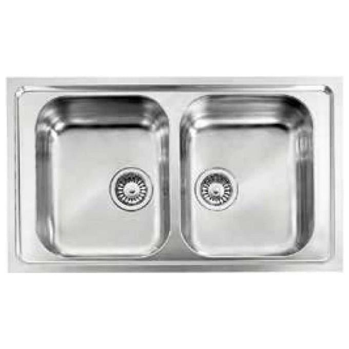 CM Filoslim 86 x 50 2V Lavello ad incasso Rettangolare Acciaio inossidabile