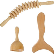 Strumenti di Terapia del Legno - Bastone per Massaggio Anticellulite - Apparecchio per Draininge Linfatica - Apparecchio di Massaggio per le Gambe