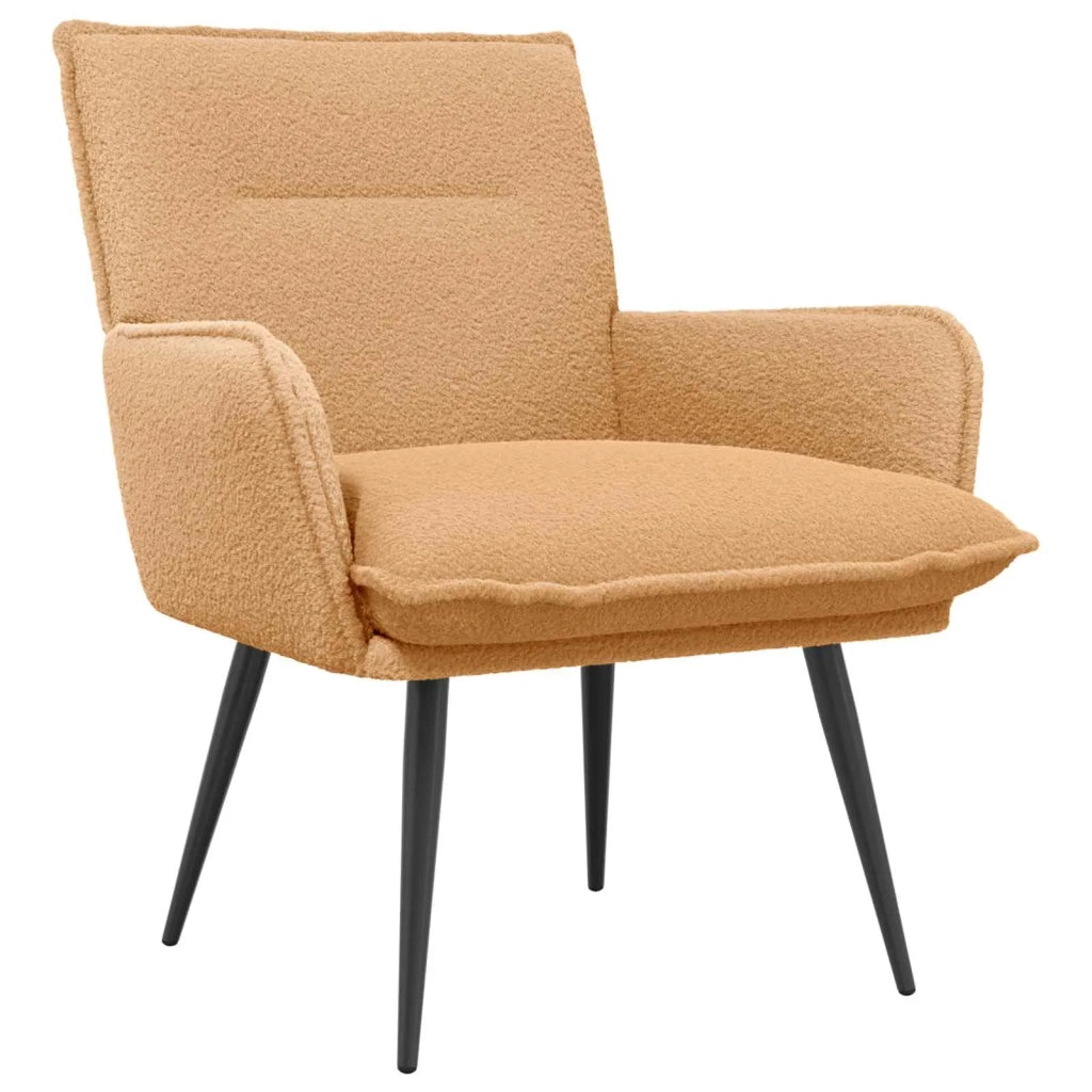 Poltrona Beige Bouclé 42047697