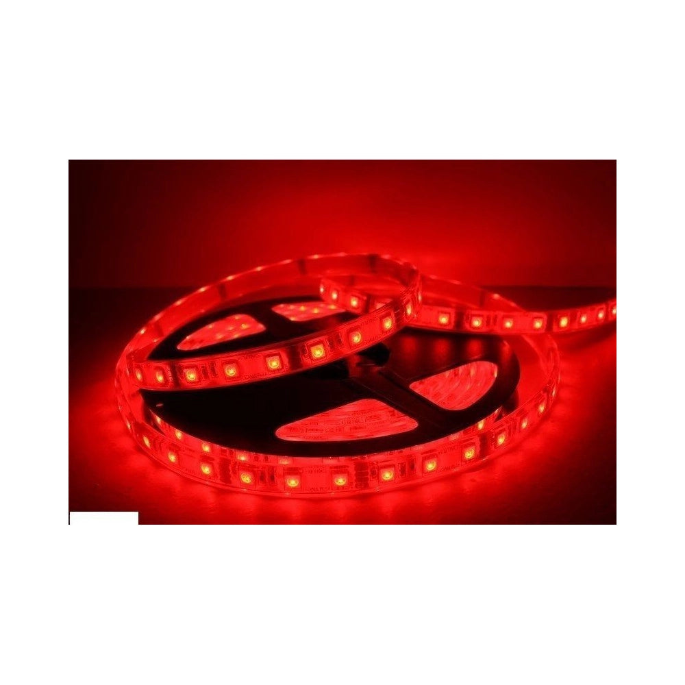Trade Shop - Bobina Striscia Led 5050 Flessibile 5 Mt Adesiva Luce Interno Esterno Ip65 Strip -
