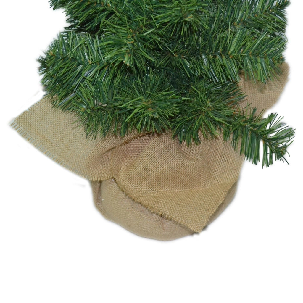 ALBERO DI NATALE CON BASE JUTA H 50 CM